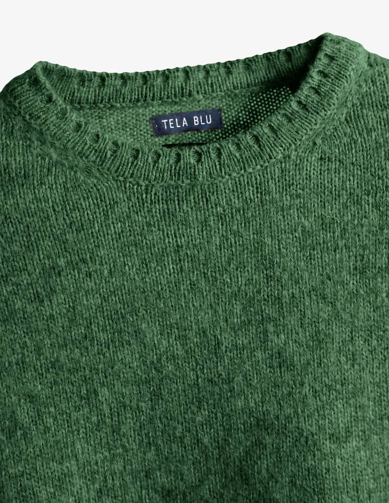 Tela Blu Shaggy crewneck jumper - picture 6 Tela Blu Shaggy crewneck jumper - picture 6