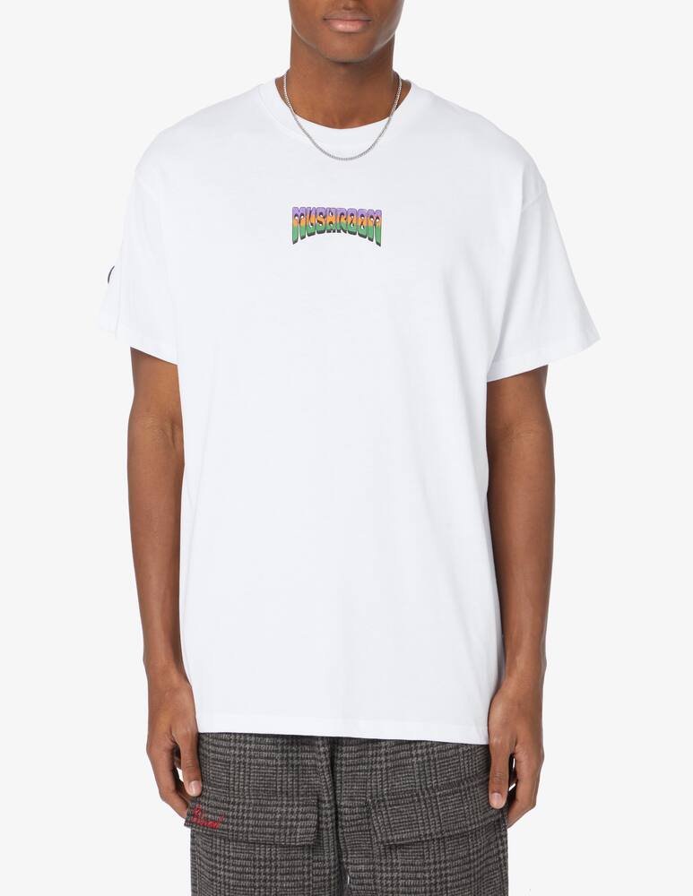 rinascente Mushroom Back alien t-shirt - White