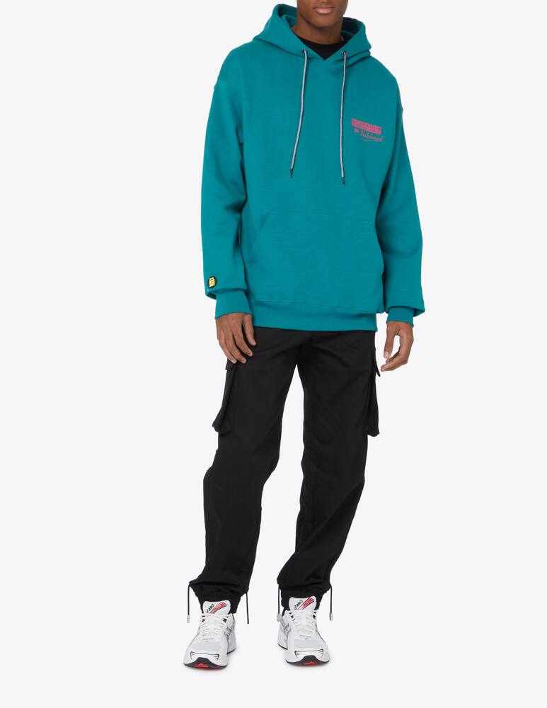 rinascente Mushroom Felpa con cappuccio skeleton skate - Verde