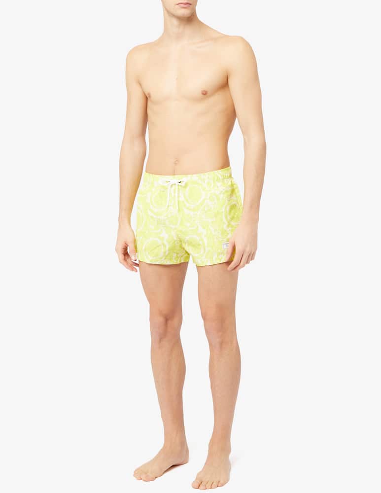 Versace Boxer mare tonal barocco print - immagine 2