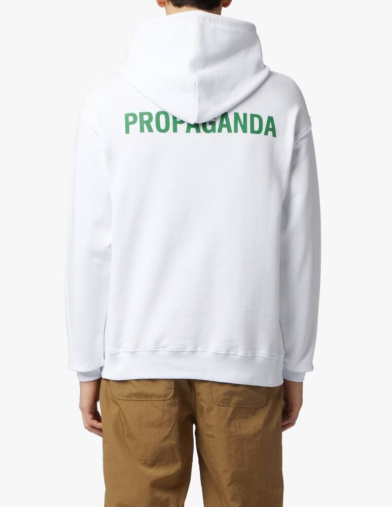 rinascente Propaganda Logo hoodie - white