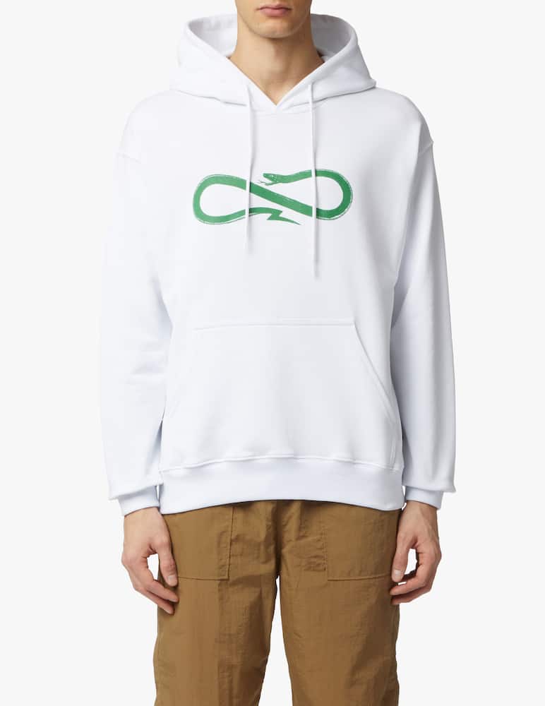 rinascente Propaganda Logo hoodie - white