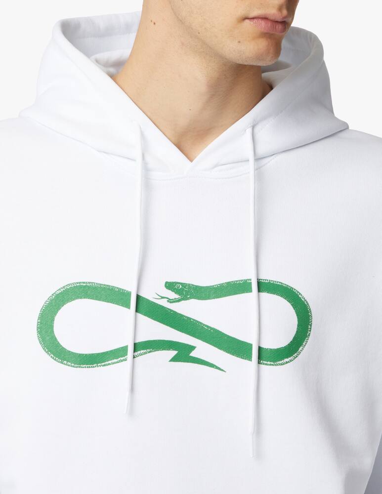 rinascente Propaganda Logo hoodie - white