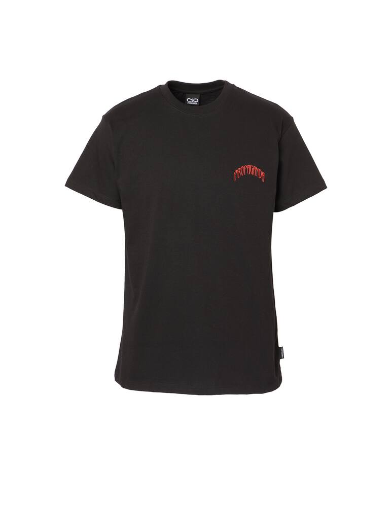 rinascente Propaganda Saint valentine panther t-shirt - black