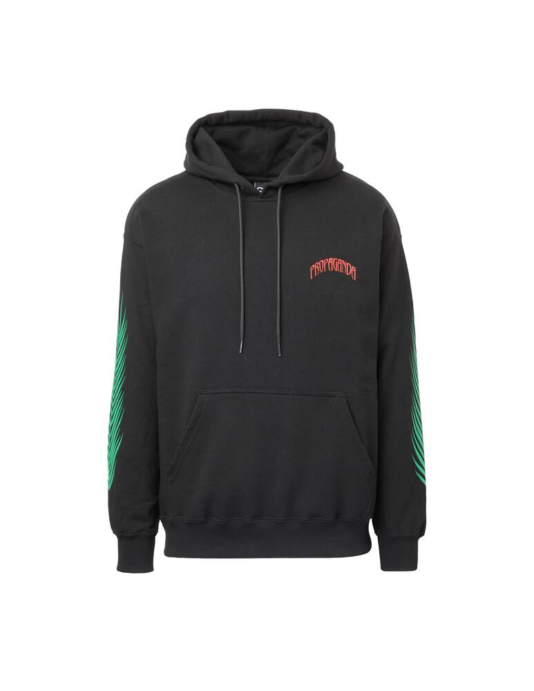 rinascente Propaganda Felpa con cappuccio san valentino - nero