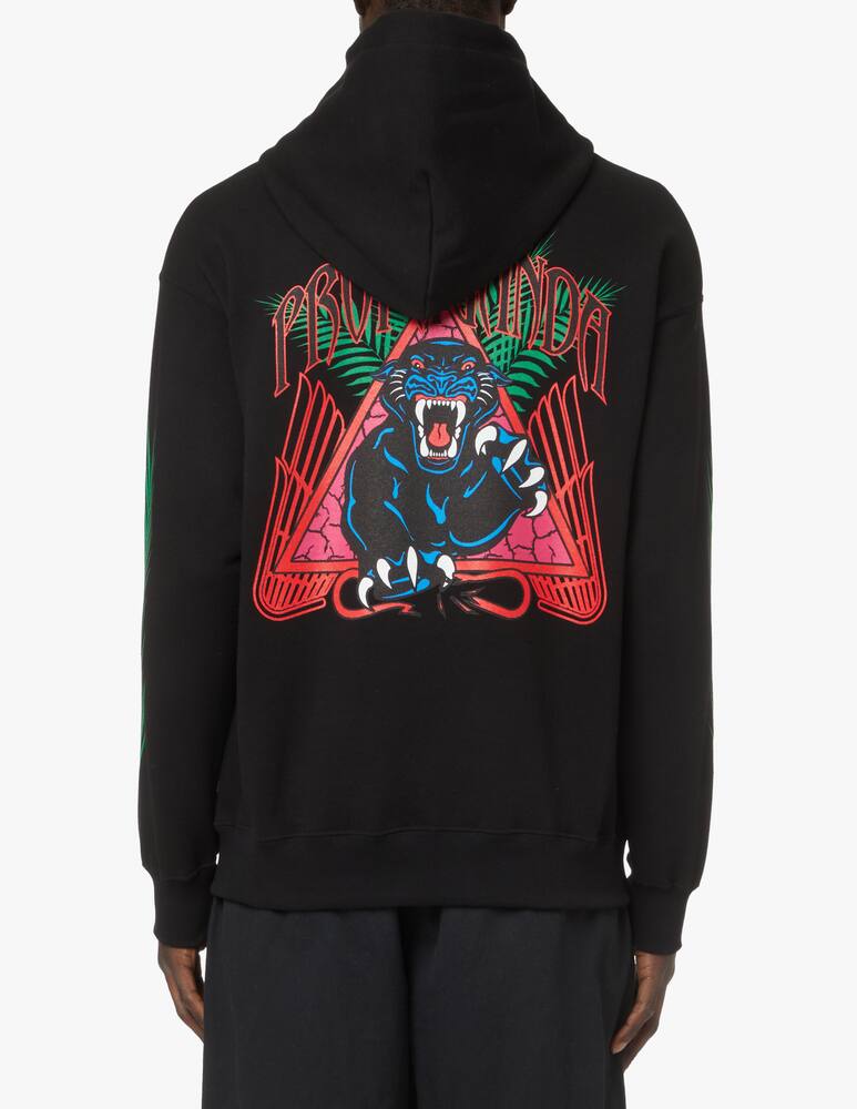 rinascente Propaganda Felpa con cappuccio san valentino - nero