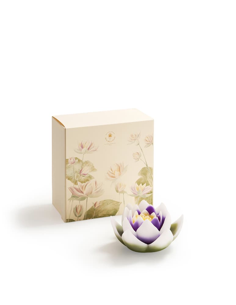 rinascente Santa Maria Novella Candela Fior di Loto Viola