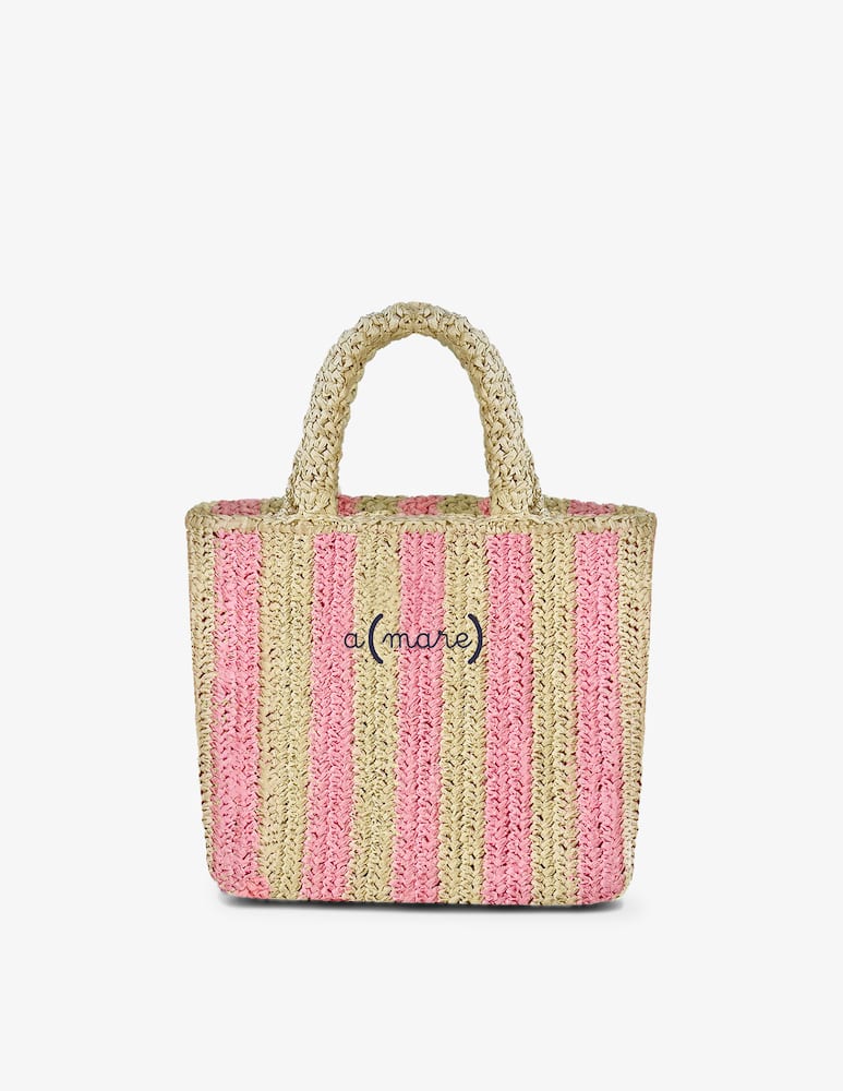 Identity Rafia stripe handbag - picture 1