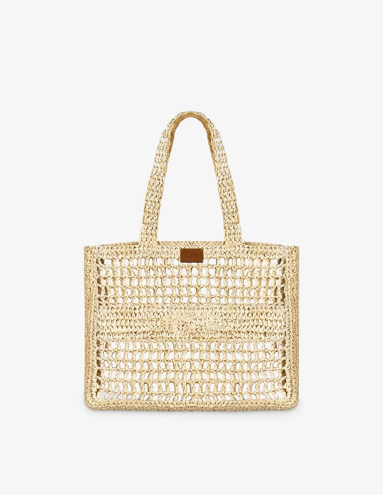 rinascente Identity Rafia shoulder bag