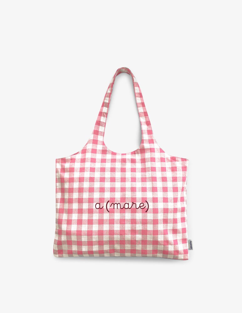 rinascente Identity Vichy shoulder bag