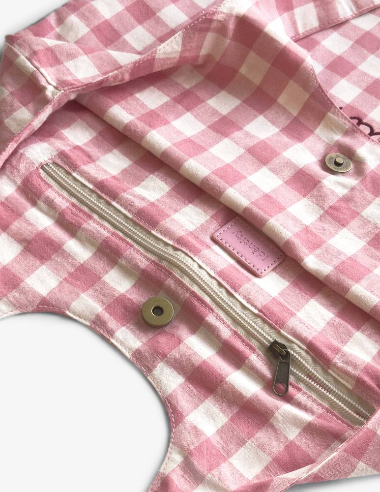 rinascente Identity Vichy shoulder bag