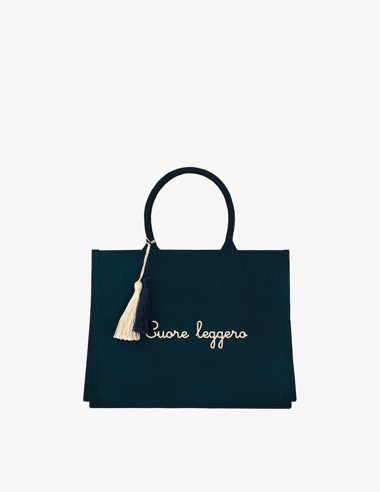 rinascente Identity Cuore leggero tote bag