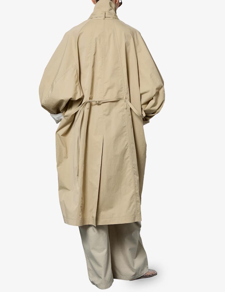 rinascente La Piscine Wide collared trench coat