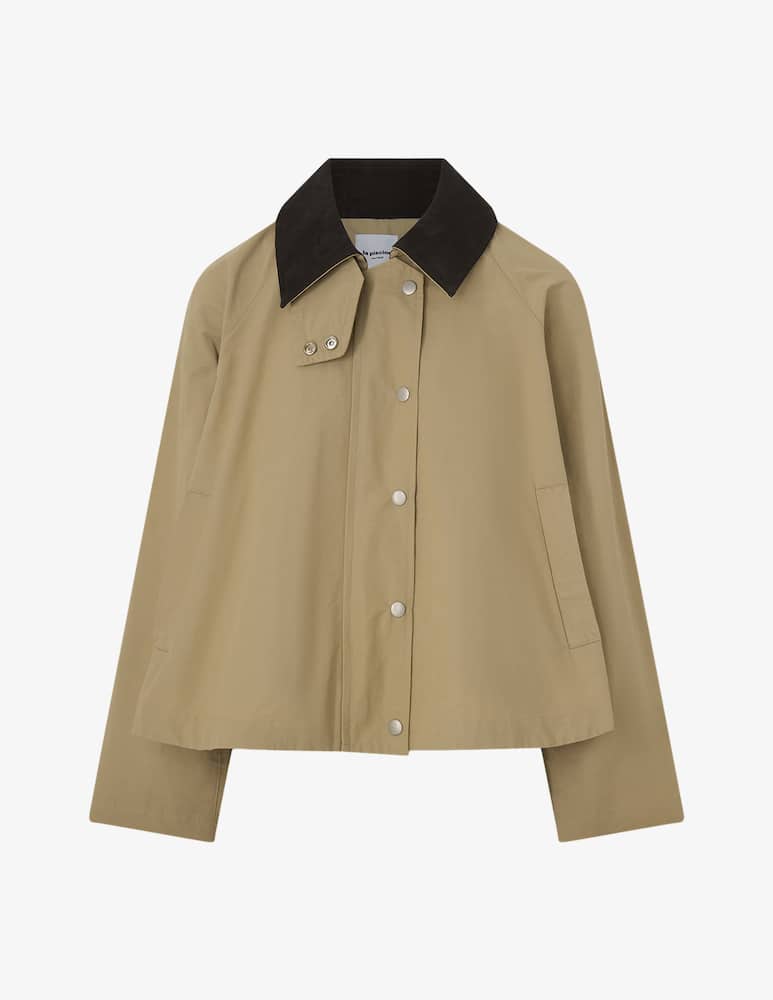 La Piscine Short snap-front coat - picture 1 La Piscine Short snap-front coat - picture 1
