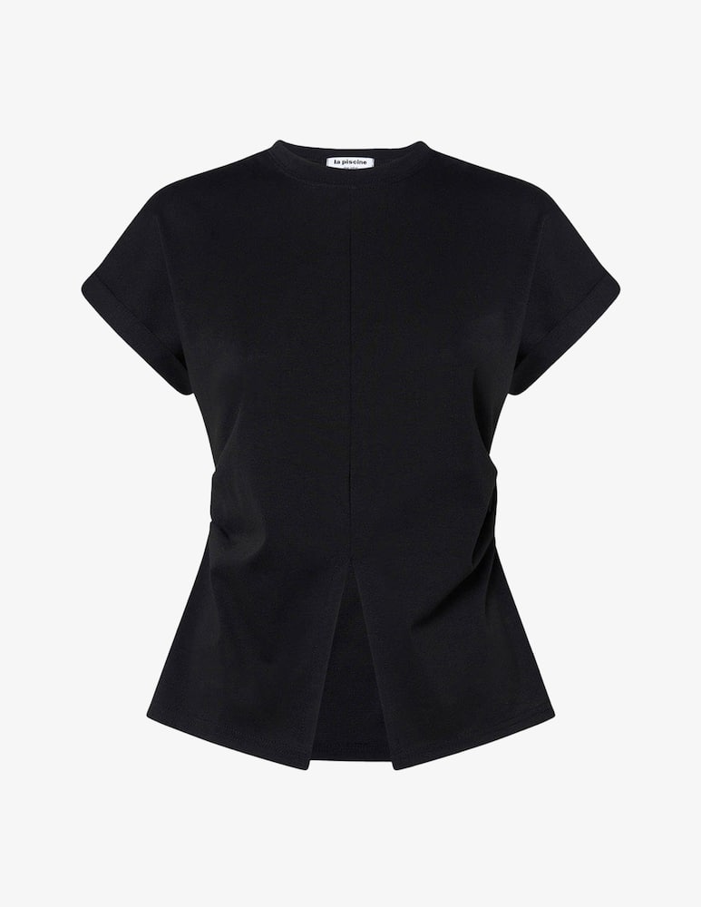 rinascente La Piscine T-shirt con spacco frontale