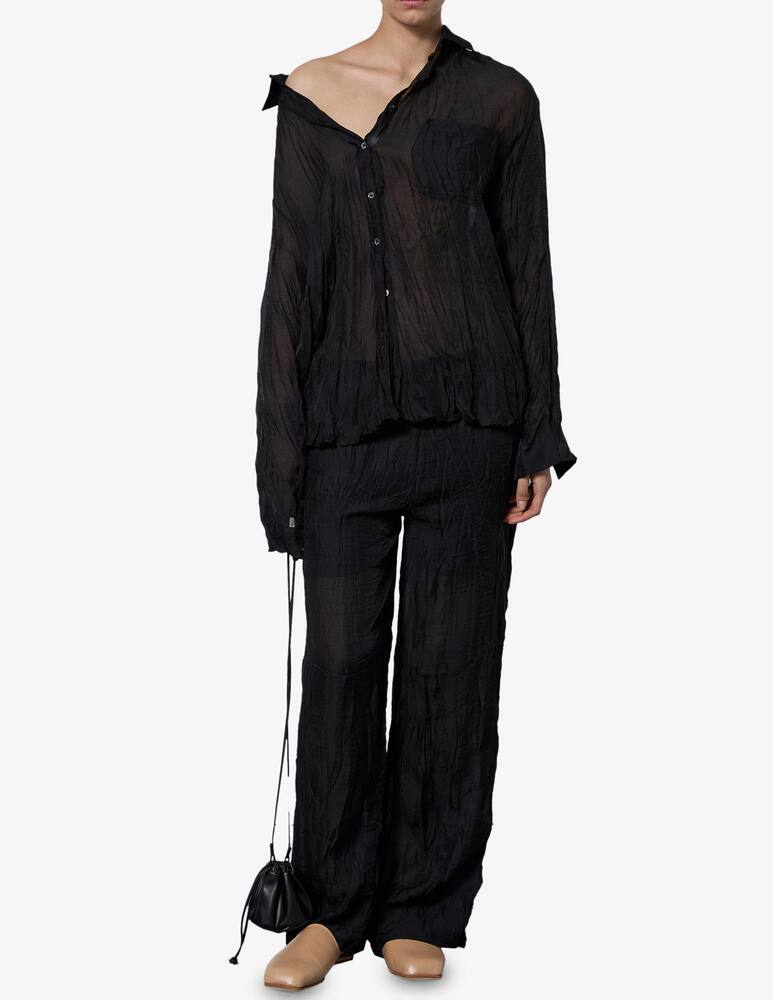 rinascente La Piscine Sheer layered trousers set