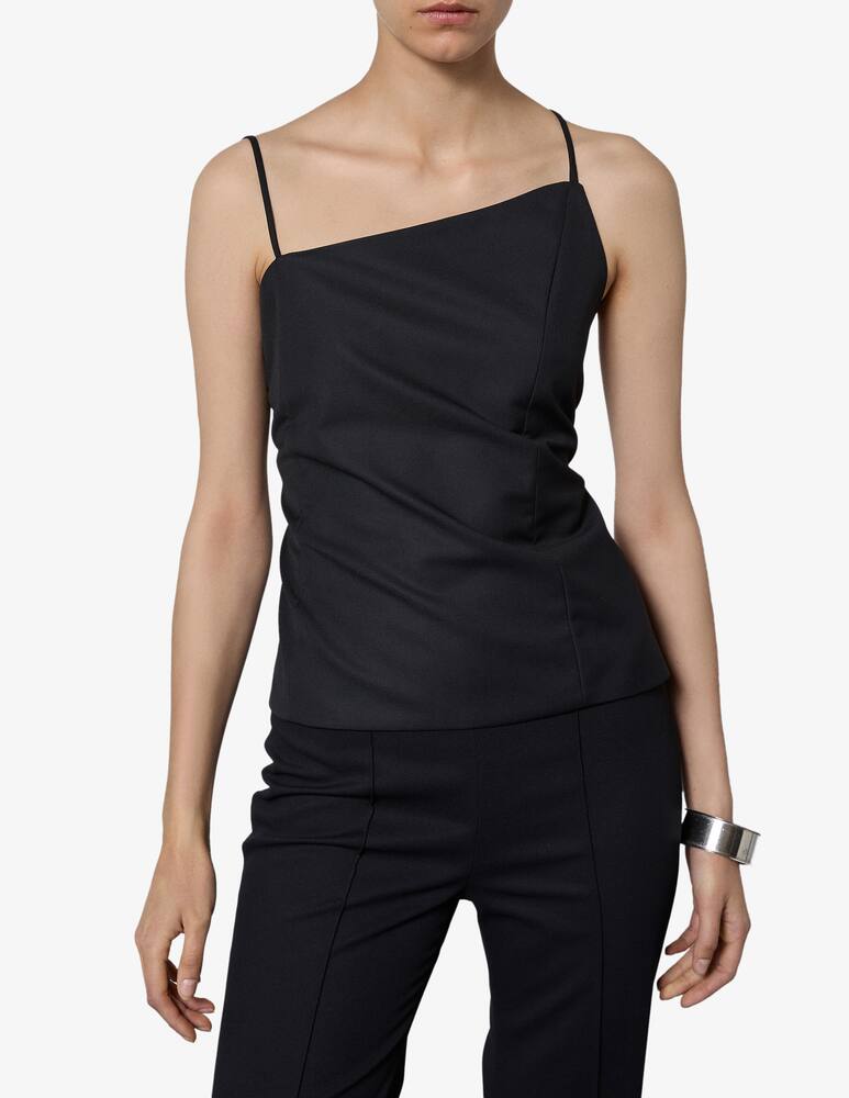 rinascente La Piscine Asymmetric evening top