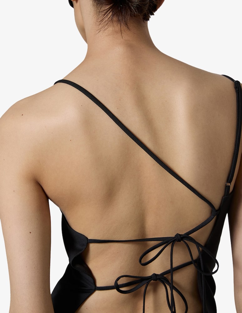 rinascente La Piscine Asymmetric evening top