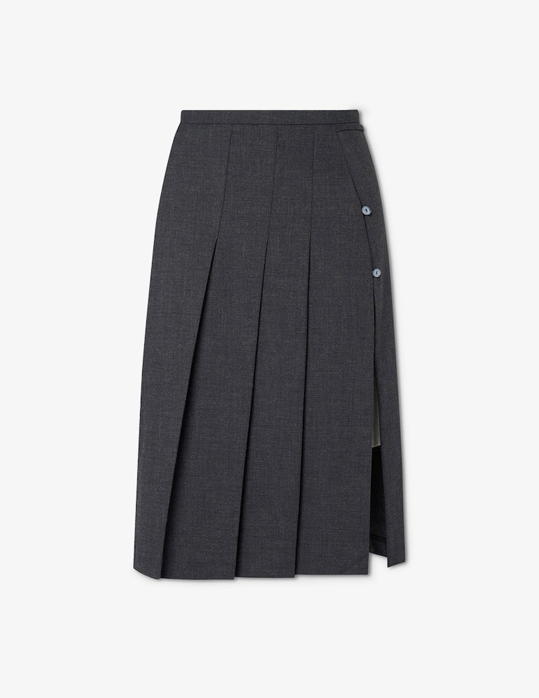 rinascente La Piscine Gonna midi plissé