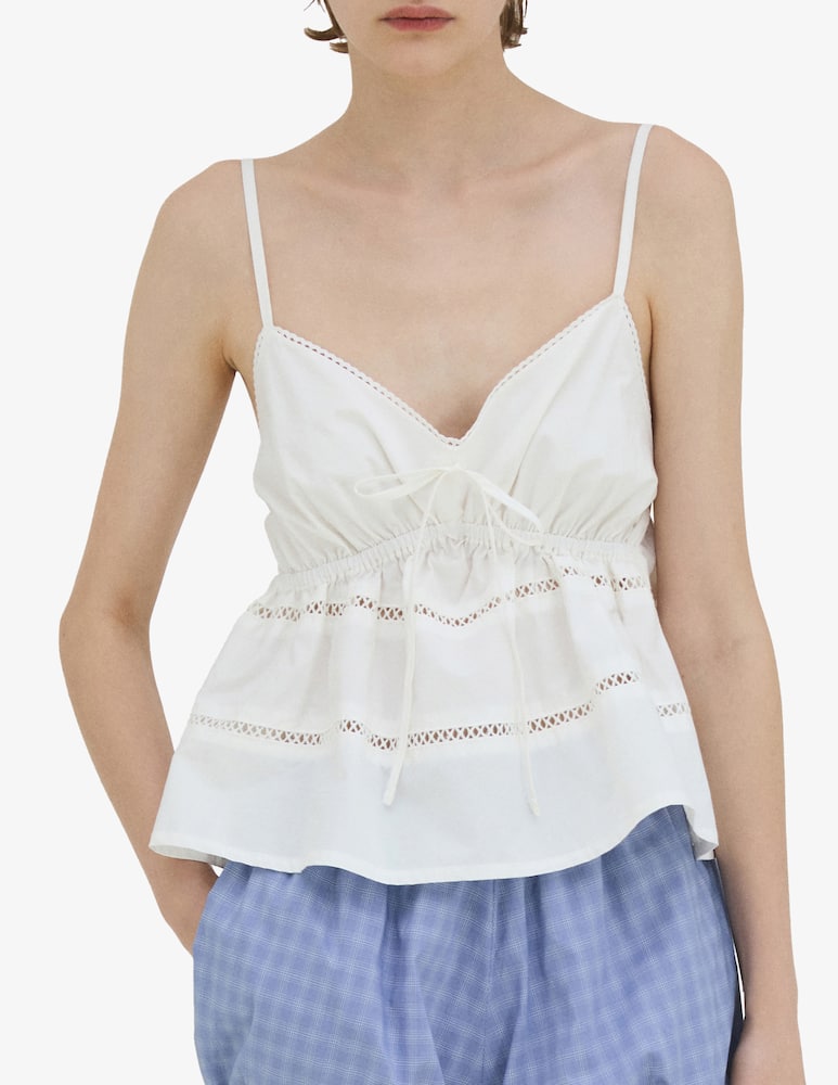 rinascente La Piscine Provence cotton camisole top
