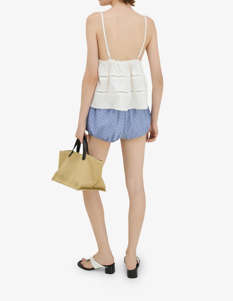 rinascente La Piscine Top Provence con spalline