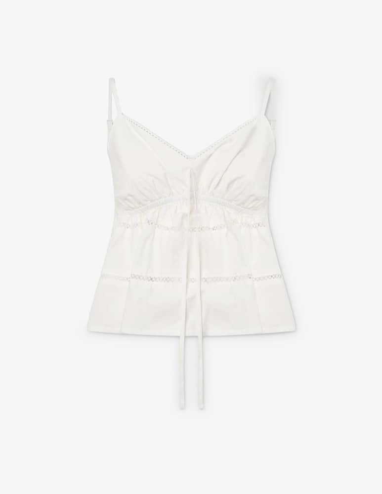 rinascente La Piscine Provence cotton camisole top