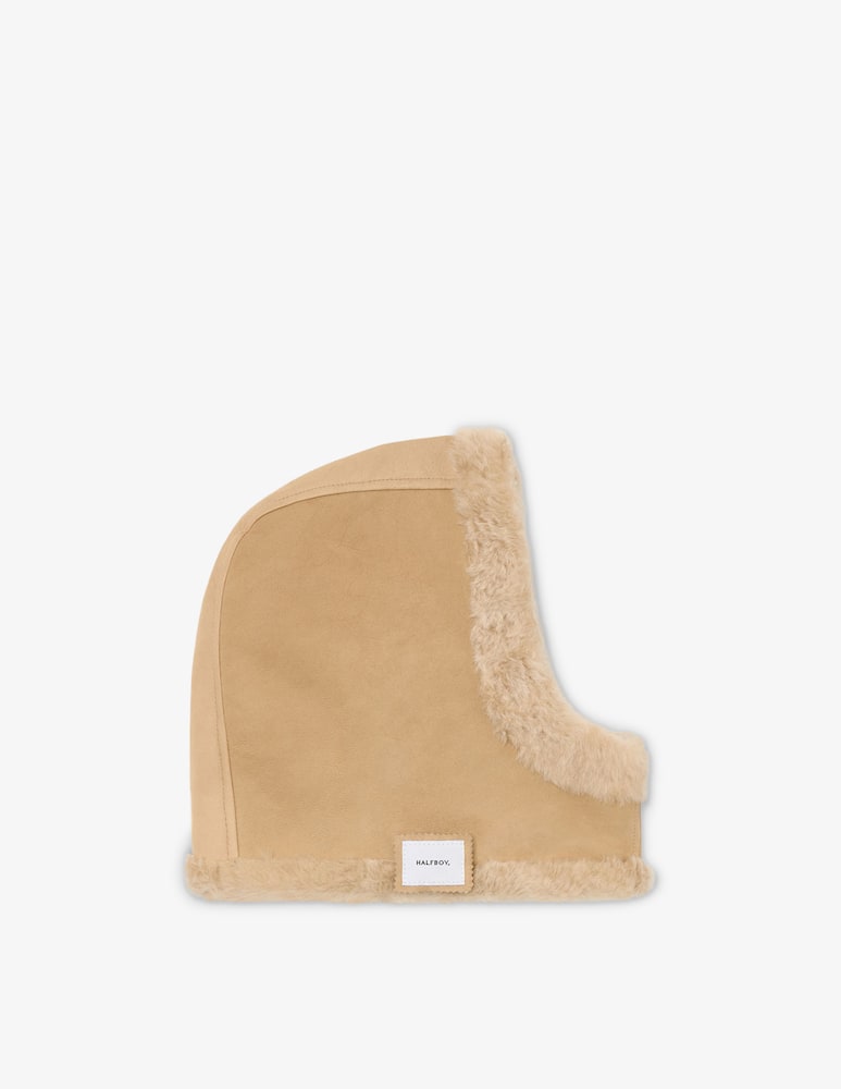 Halfboy Balaclava reversibile shearling - immagine 2 Halfboy Balaclava reversibile shearling - immagine 2