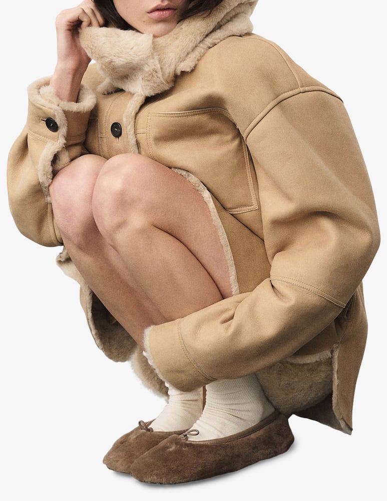 Halfboy Balaclava reversibile shearling - immagine 3 Halfboy Balaclava reversibile shearling - immagine 3