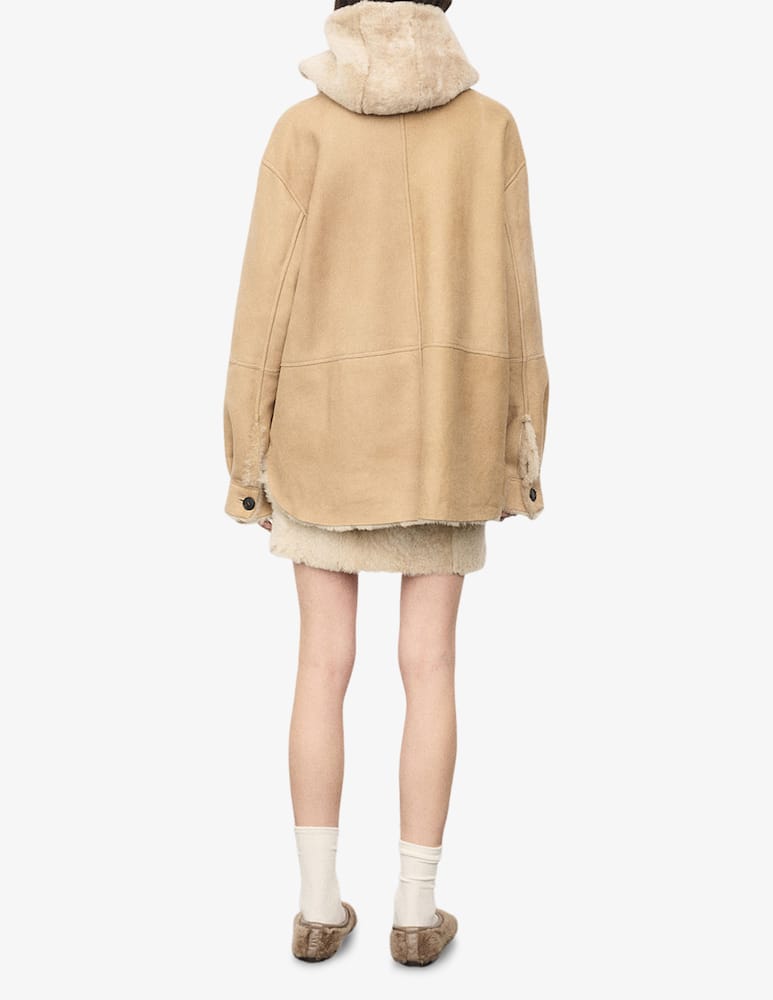 Halfboy Balaclava reversibile shearling - immagine 4 Halfboy Balaclava reversibile shearling - immagine 4