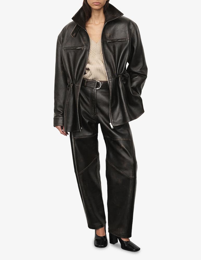 Halfboy Faux leather jacket Kasia - picture 2 Halfboy Faux leather jacket Kasia - picture 2