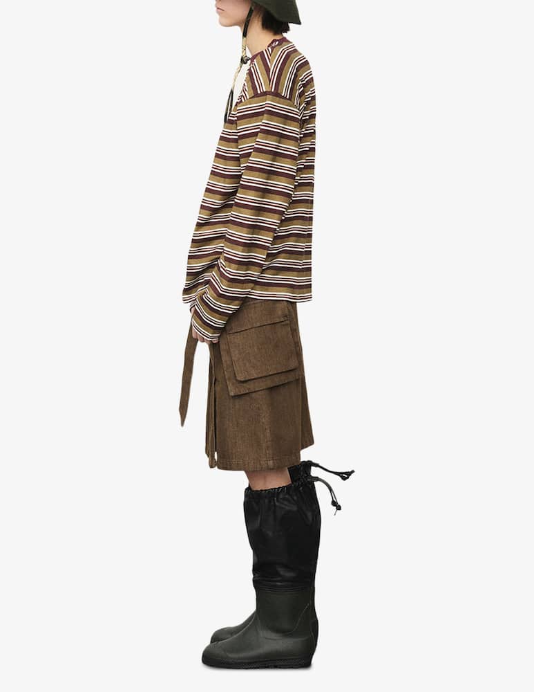 Halfboy T-shirt a righe a maniche lunghe - immagine 2 Halfboy T-shirt a righe a maniche lunghe - immagine 2