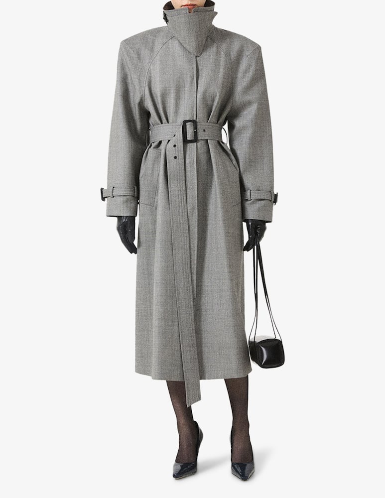 La Piscine Belted coat - picture 1 La Piscine Belted coat - picture 1