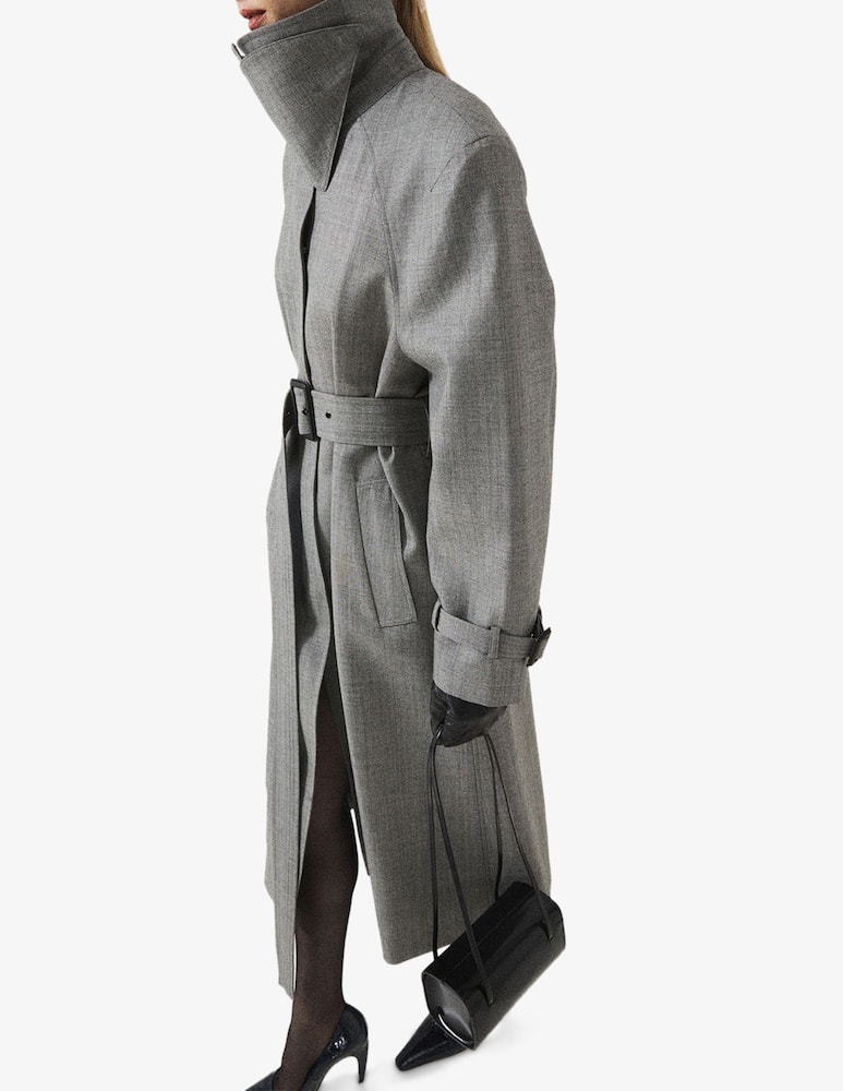 La Piscine Belted coat - picture 2 La Piscine Belted coat - picture 2