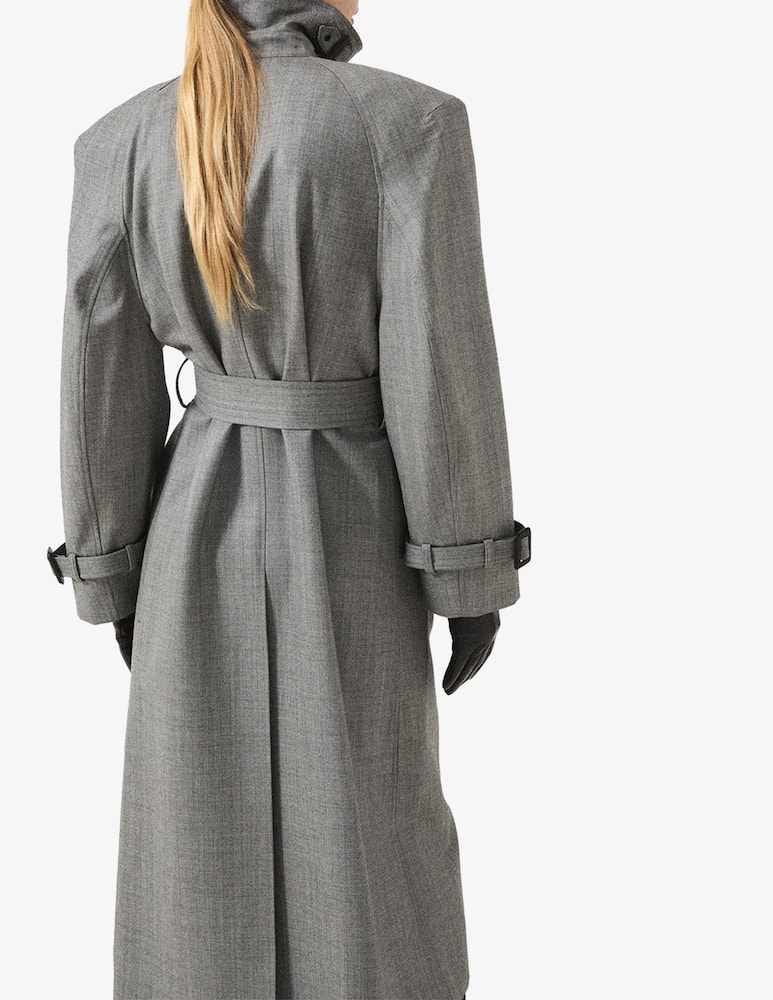 La Piscine Belted coat - picture 3 La Piscine Belted coat - picture 3