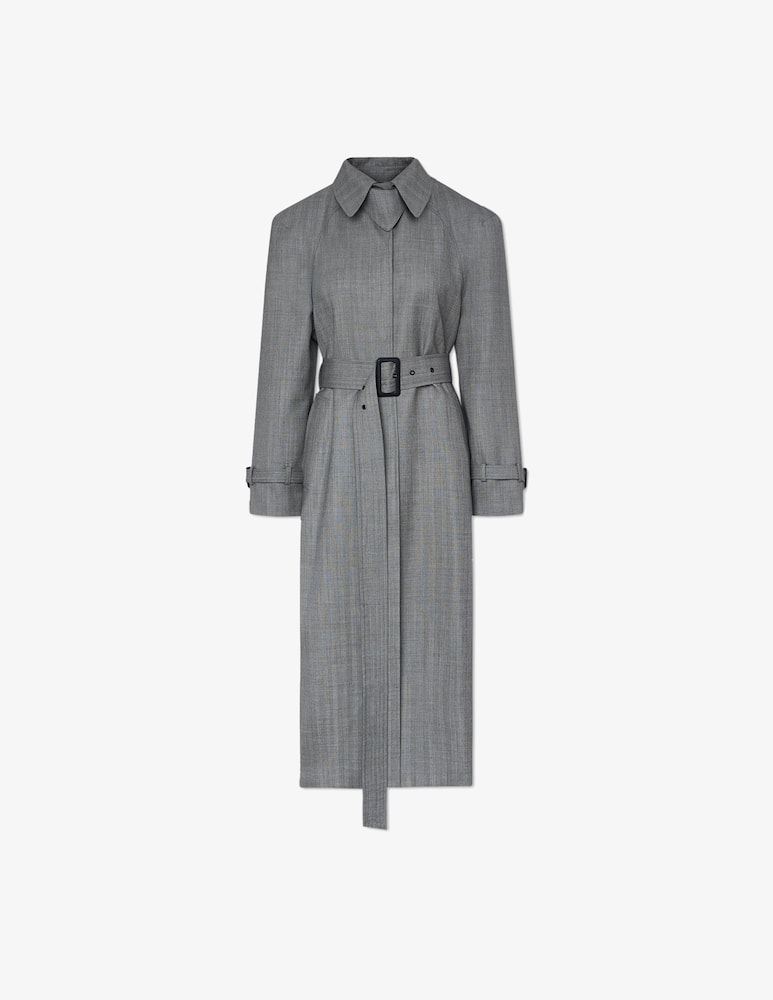 La Piscine Belted coat - picture 4 La Piscine Belted coat - picture 4