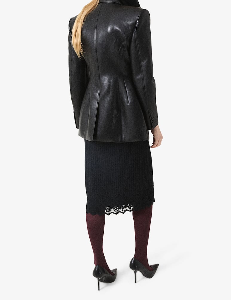 La Piscine Faux-leather blazer - picture 3 La Piscine Faux-leather blazer - picture 3