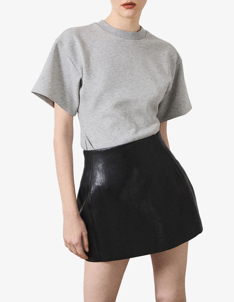 La Piscine Faux leather balloon skirt - picture 1 La Piscine Faux leather balloon skirt - picture 1