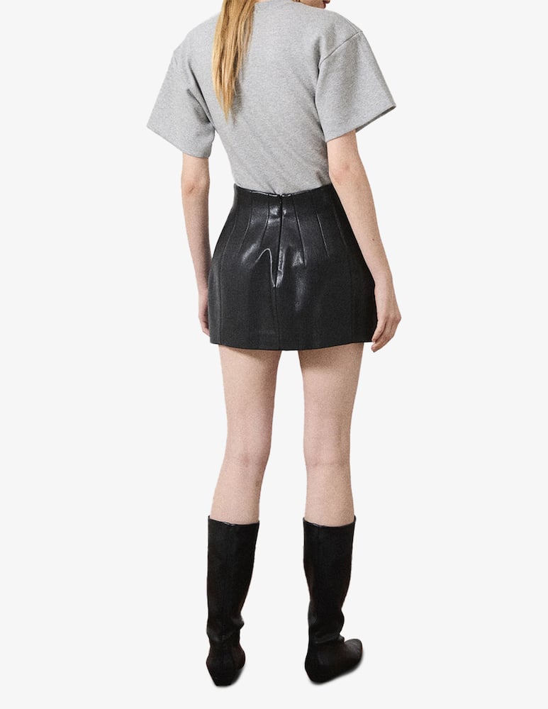 La Piscine Faux leather balloon skirt - picture 2 La Piscine Faux leather balloon skirt - picture 2