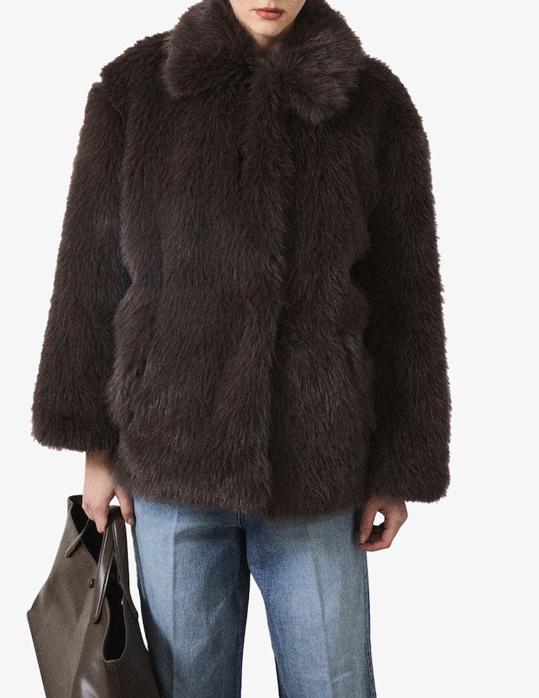 La Piscine Faux fur jacket - picture 1 La Piscine Faux fur jacket - picture 1
