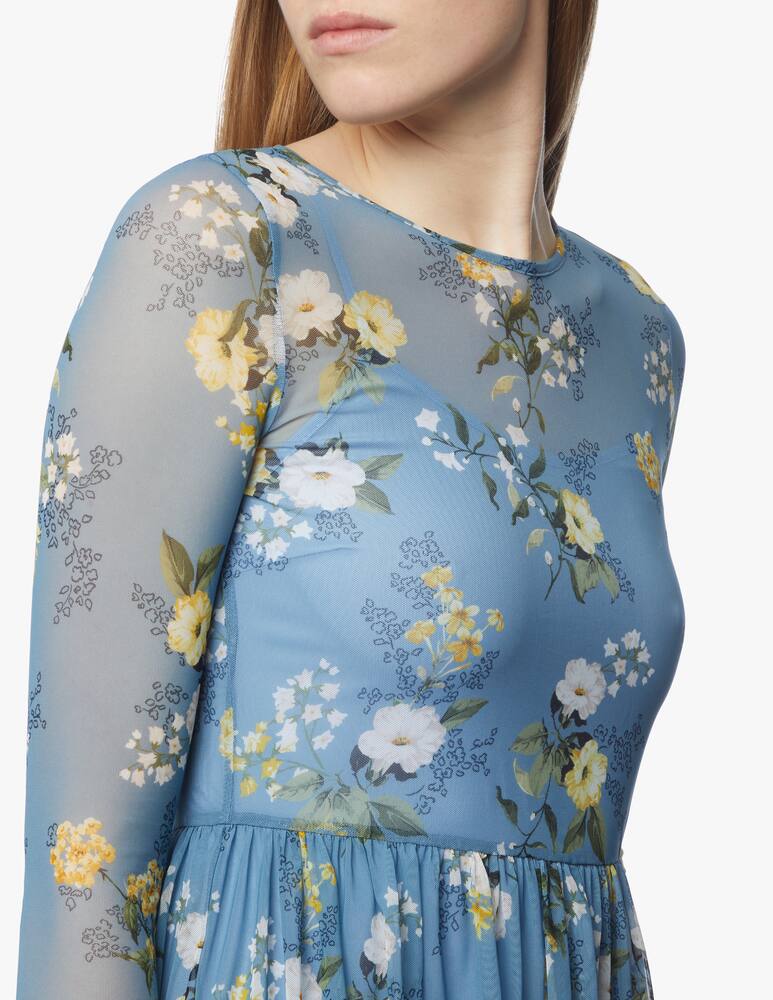 iBlues Gubbio long sleeve jersey dress - picture 4 iBlues Gubbio long sleeve jersey dress - picture 4