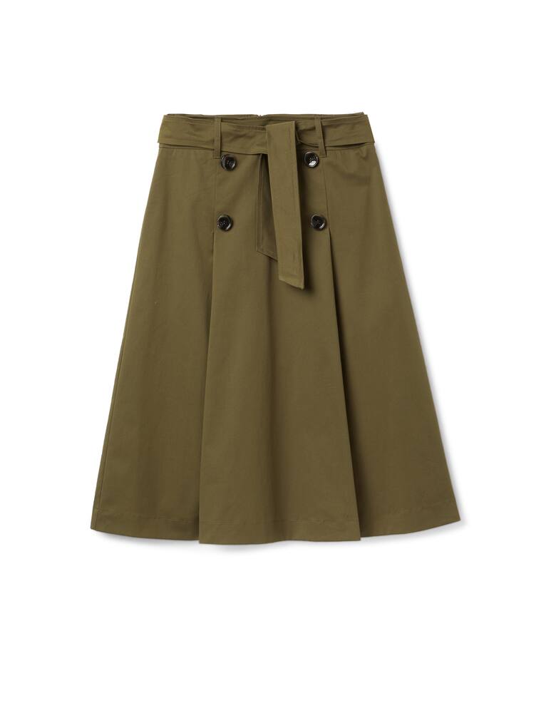 rinascente iBlues Tema cotton midi skirt Tema