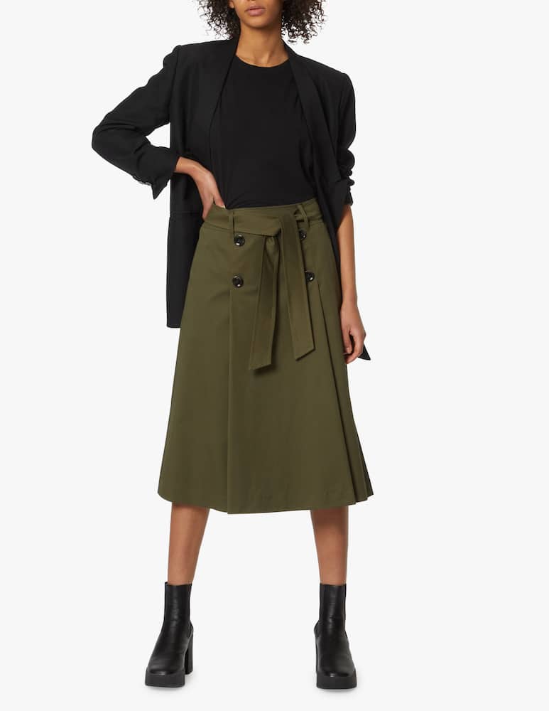 rinascente iBlues Tema cotton midi skirt Tema