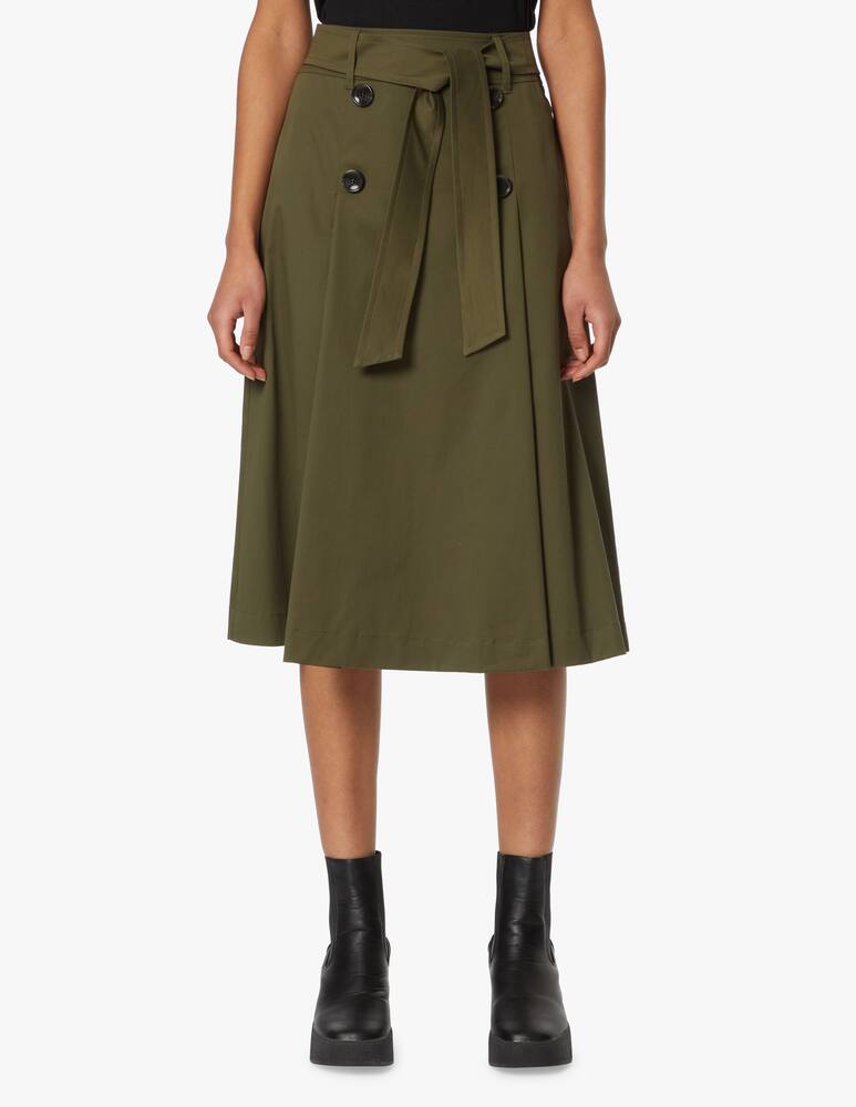 rinascente iBlues Tema cotton midi skirt Tema