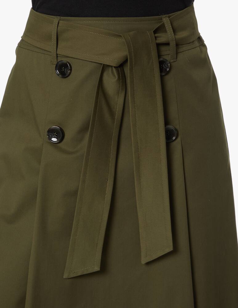 rinascente iBlues Tema cotton midi skirt Tema