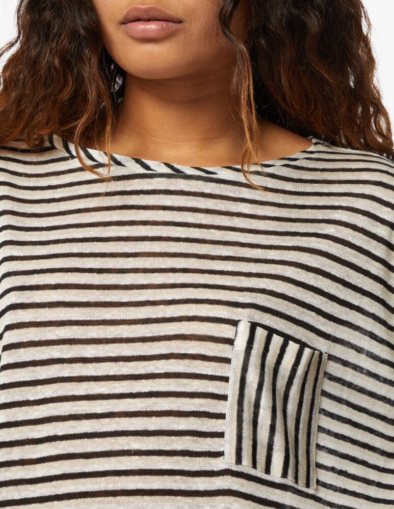 rinascente iBlues Mafalda linen t-shirt - Blu