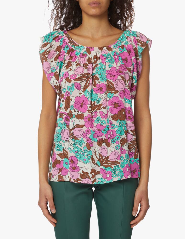 rinascente iBlues Scalo 100% viscose shirt