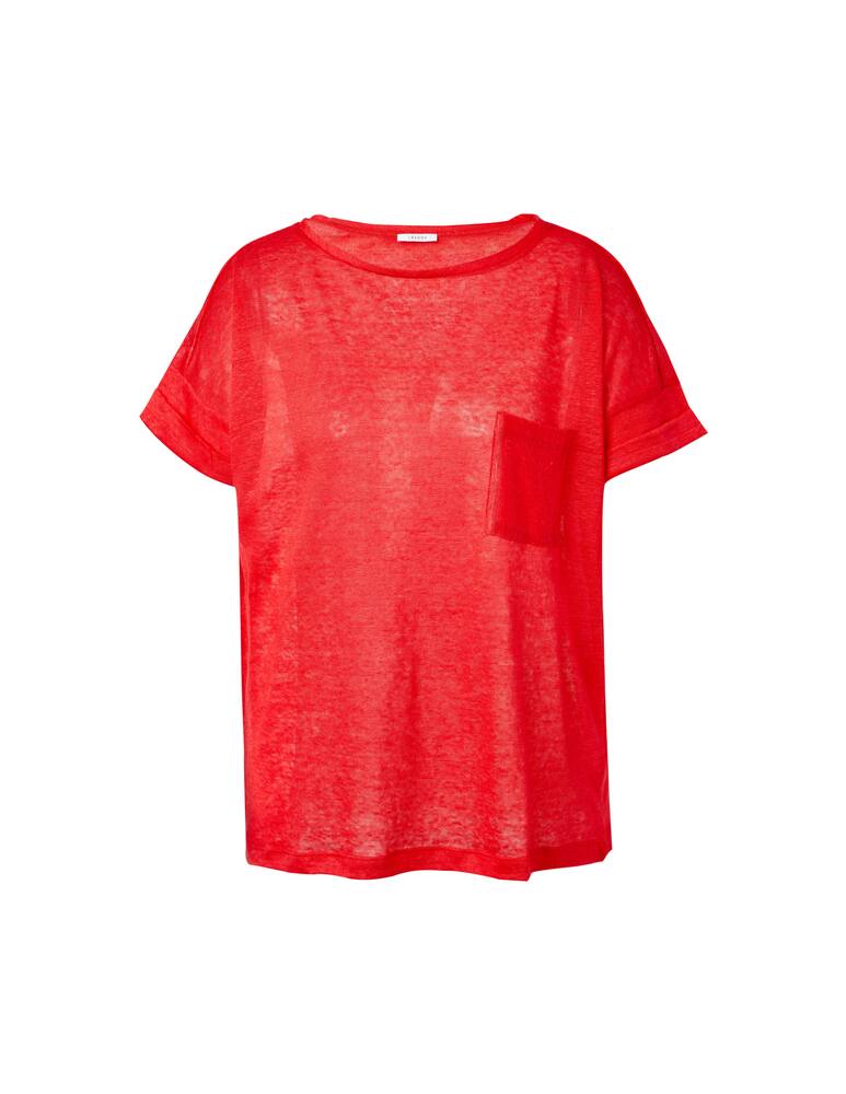 iBlues Mafalda linen t-shirt - Arancione - picture 5