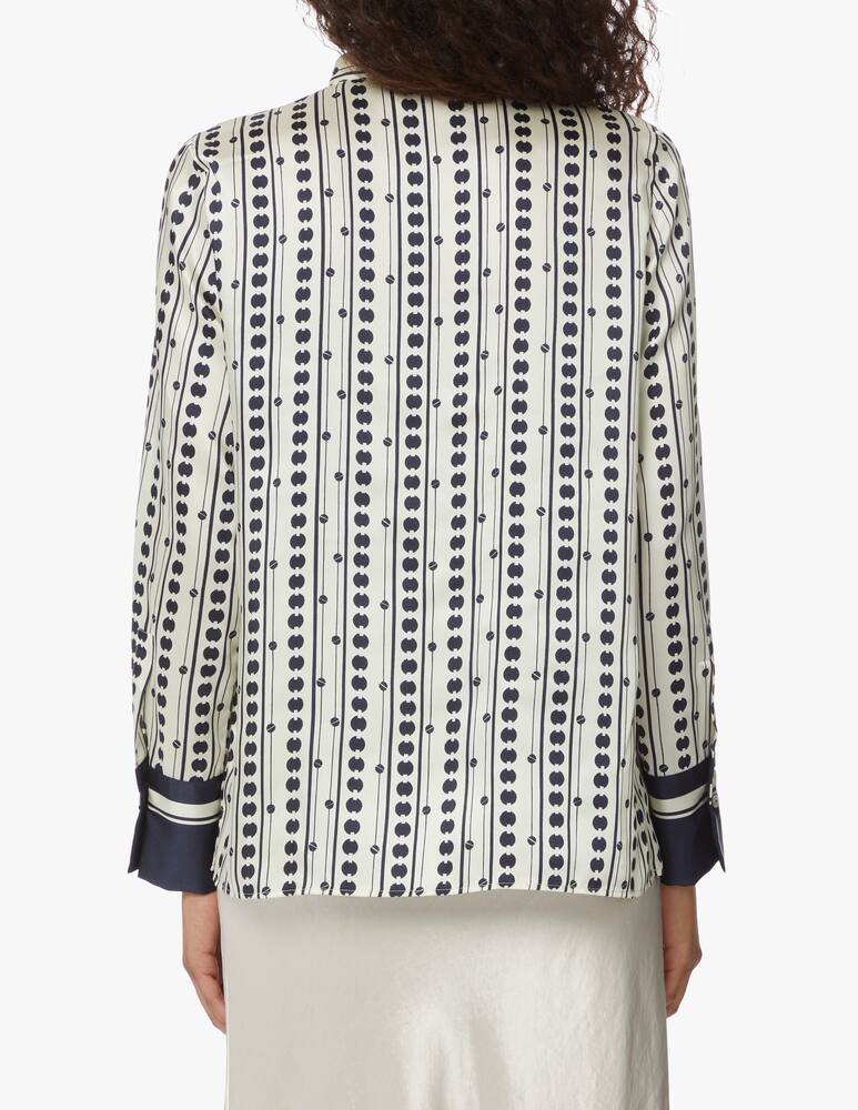 rinascente Marella Cluny shirt with printed chains