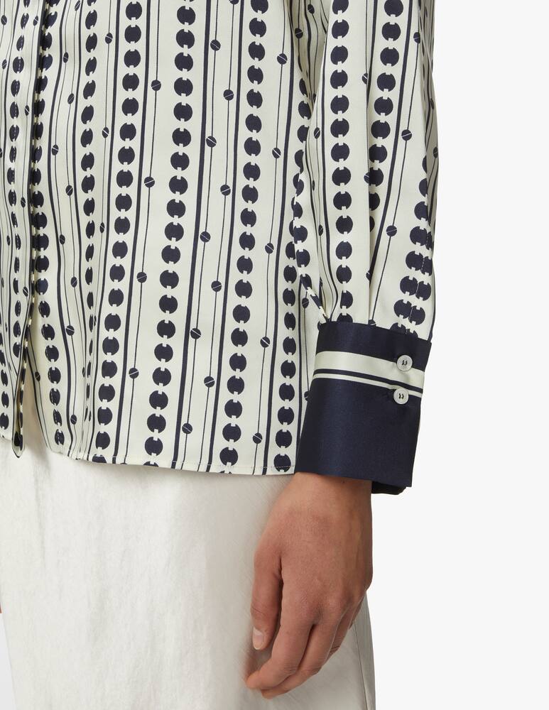 rinascente Marella Cluny shirt with printed chains