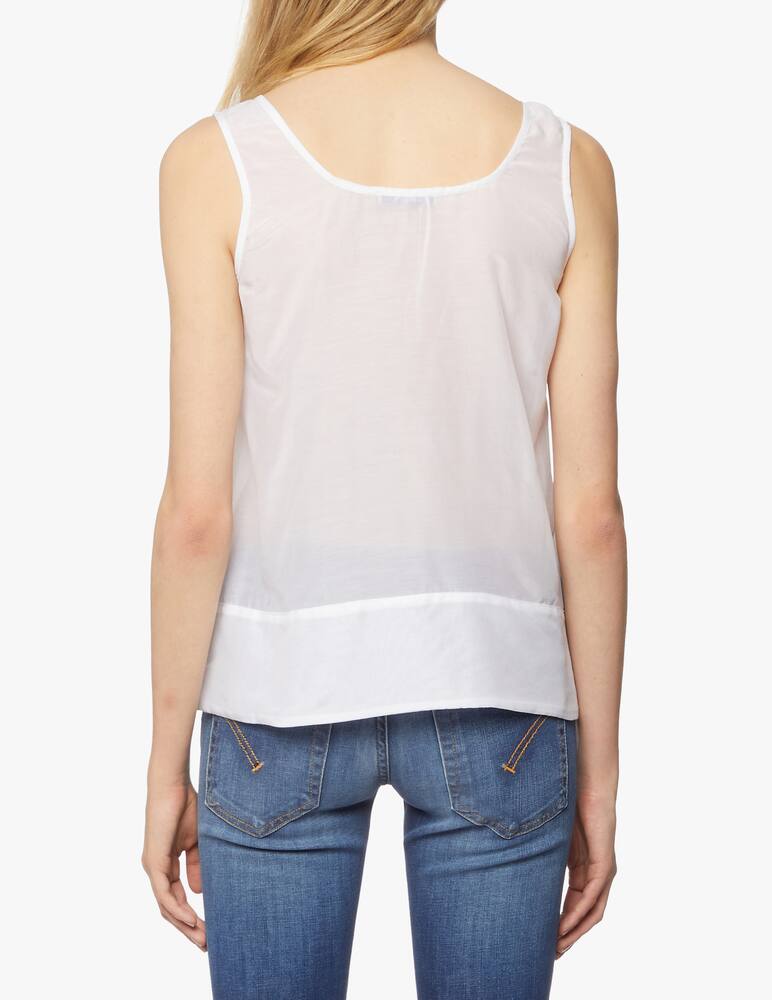 rinascente iBlues Top Olbia in cotone e seta